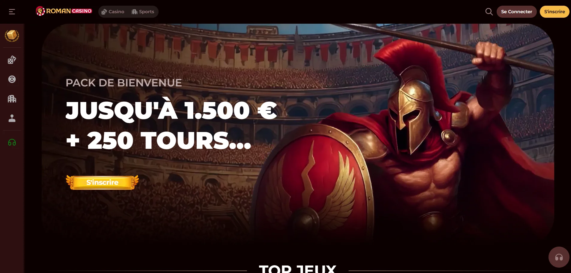 Roman casino en ligne France